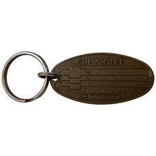 Vintage Chevy Chevrolet Deposit in any Mailbox Advertising Keychain Lost Key Fob picture