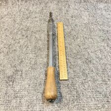 Vintage North Bros. Yankee Spiral Push Screwdriver Wood Handle No. 131A USA picture