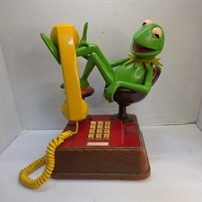 Vintage 1983 Muppet Kermit the Frog Phone TEIF 8030 ATC American Corp  picture