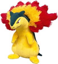 Pokémon ALL STAR COLLECTION Typhlosion Stuffed Toy S Size Plush Pokemon New picture