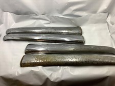 1947 1948 Ford 6A8171 And 6A8170 Grill Chrome Trim Pieces Lot Of 4 picture