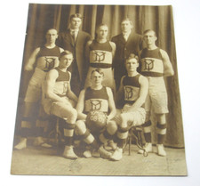 Duluth Minnesota YMCA 1908 Men's Basketball Champions Photograph Zweifel 10.7x11 picture