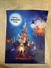 Disney Parks Mickey's Not-So-Scary Halloween Party 50th Anniversary Poster picture