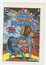 1984 Kenner Super Powers Collection Brainiac #5 Mini Comic DC Batman Superman picture