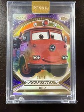 Red 2025 Topps Pixar Gold Pixar Perfection Encased Purple /15 picture