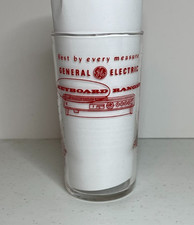 General Electric Keyboard Ranges 1 Cup Measuring Glass - Federal Glass - New NOS picture
