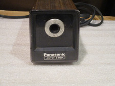 VINTAGE PANASONIC AUTO-STOP PART# KP-77 ELECTRIC PENCIL SHARPENER MADE IN JAPAN picture