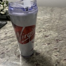 Virgin Voyages Cruises Line *Exclusive* Scarlet Lady Ship Mermaid Red Tumbler picture