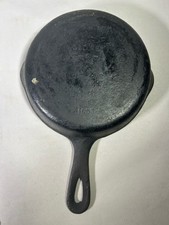 Vintage Wagner Ware Sidney 0 No 3 Cast Iorn Skillet Flat No Spin Collectible picture