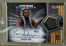 2025 Topps Star Wars Masterwork Tie fighter Relic Auto AHSOKA 4/5 ARC-DAW SSP picture