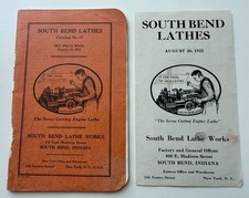 VINTAGE 1922 South Bend Lathe Works CATALOG w/many Nice Tool PHOTOS & Insert picture