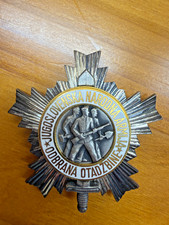 Yugoslavia Order of the People's Army 3rd Class Silver Star 900 Silver JNA picture