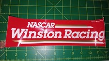 WINSTON RACING VINTAGE Sticker / Decal RACING ORIGINAL OLD STOCK picture