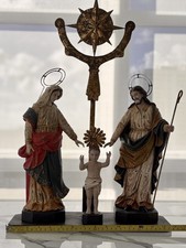 Baroque Nativity set, 3 piece picture