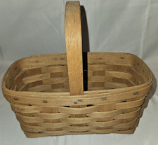 Longaberger 1986 Small Chore Basket Vintage picture