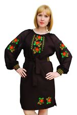 Ukrainian ethnic traditional folk embroidered dress, vyshyvanka. Sizes XS-XXXL picture