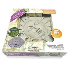 Rare Gemmy Living Garden Singing Animated Musical Rock Wall Plaque Grey New S6 picture