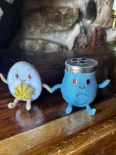 Spritz Target Deviled Egg & Salt Shaker Duo Easter 2025 Felt Figurines Whimsy picture