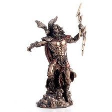 Veronese Design 7 1/2 Inches Zeus The Greek God of The Sky Cold Cast Figurine picture