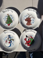 Set Of 4 - Holiday Plates picture