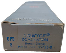 Vintage Norton Quick Cut Combination Bench Stone UPB 8 1