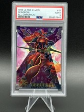 95 Ultra X-MEN Deadpool ALL CHROMIUM #51 GEM MINT PSA 9 Marvel Universe RARE picture