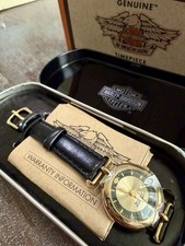 NEW NOS Harley Davidson Genuine Timepiece Womens Watch W/ Tin Case 99602-97V picture