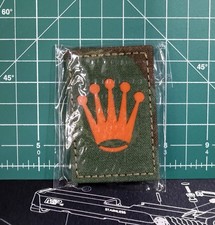 FEAR TOMORROW x AOTD WOODLAND + BLAZE ORANGE CROWN PATCH picture