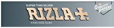 Rizla Rolling Papers Silver Super Thin King Size 32 Lvs/Pk USA Shipped  picture