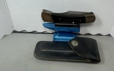 Buck 110 USA W/ sheath. Before date codes. picture