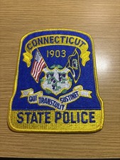 Connecticut State Police Shoulder Patch-Historical Memorabilia picture