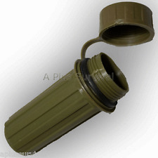2 Pack Plastic Match Tinder Box Olive Drab Waterproof Container Survival picture