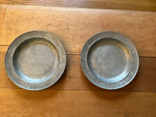 Wilton columbia pa pewter plates RWP Red Wing Pottery picture