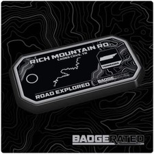 Rich Mountain Road Badge (Cades Cove, TN) picture
