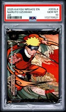 2025 KAYOU NRSA02 #003L4 NARUTO UZUMAKI PSA 10 picture
