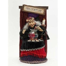 Katherine's Collection Which Way Witchville Miss Fortune Halloween Figurine NEW picture