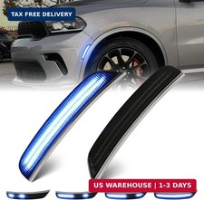 Dynamic Blue LED Side Marker Lights Compatible with 2021-2026 Dodge Durango | Ci picture