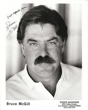 Bruce McGill Autographed 8