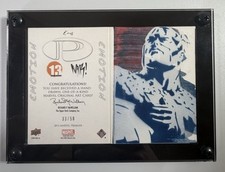 2012 UD Marvel Premier Captain America Emotion Booklet /50 #E-4 “Patriotism” picture