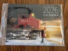 CN Canadian National Railway (Railroad) 2026 Wall Calendar picture