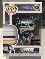 Funko Pop 1638 MGM Orion Pictures RoboCop Peter Weller Auto Signed JSA COA Mint picture