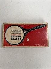 VTG Bausch & Lomb Reading Glass 81-33-03 Magnifying Glass with Box MADE IN USA picture