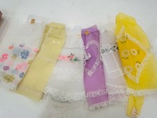 6 Charming VTG NOS Sheer Hostess Aprons 50s 60s MCM Cocktails Dinner Party NWT picture