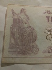 RARE Vintage 1868 New York  National Park Bank Bank Check Beautiful Vignette 🎨  picture