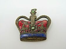 1937 VINTAGE ANTIQUE CUTTY SARK SCOTS SCOTCH WHISKEY CORONATION GEORGE VI PIN picture