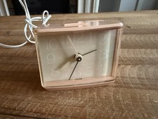 Vintage Westclox Softee Peach Drowse Dialite Clock Working Fast Shipping picture