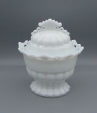 Vtg. Westmoreland Ring And Petal Pattern Candy/Butter/Sugar Dish #3520  picture