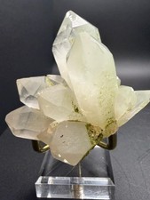 Druzy Epidote on Quartz Cluster,  Türkiye 140g/4.9oz picture