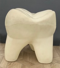 1981 Golden West Dental Tooth Stool RARE novelty midcentury modern alternative  picture