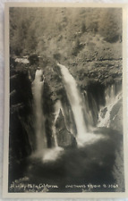 Post Card RPPC c1940s Burney Falls Waterfall Eastman Studio B206 A, California picture